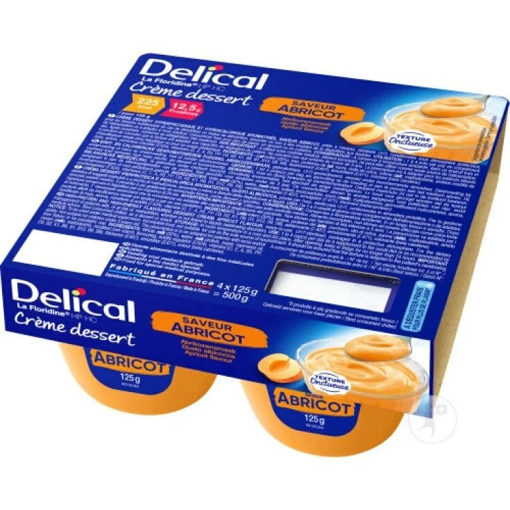 Delical creme albicocca 4 x 125 g