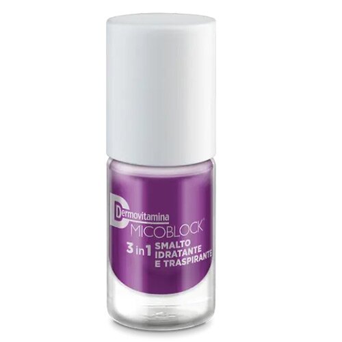 Dermovitamina Micoblock 3In1 Smalto Idratante Viola 5 ml