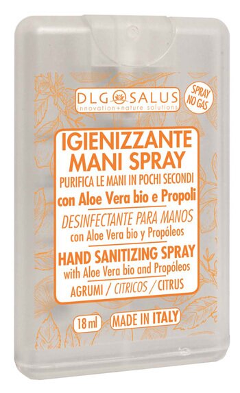 Detergente igienizzante mani agrumi 18 ml