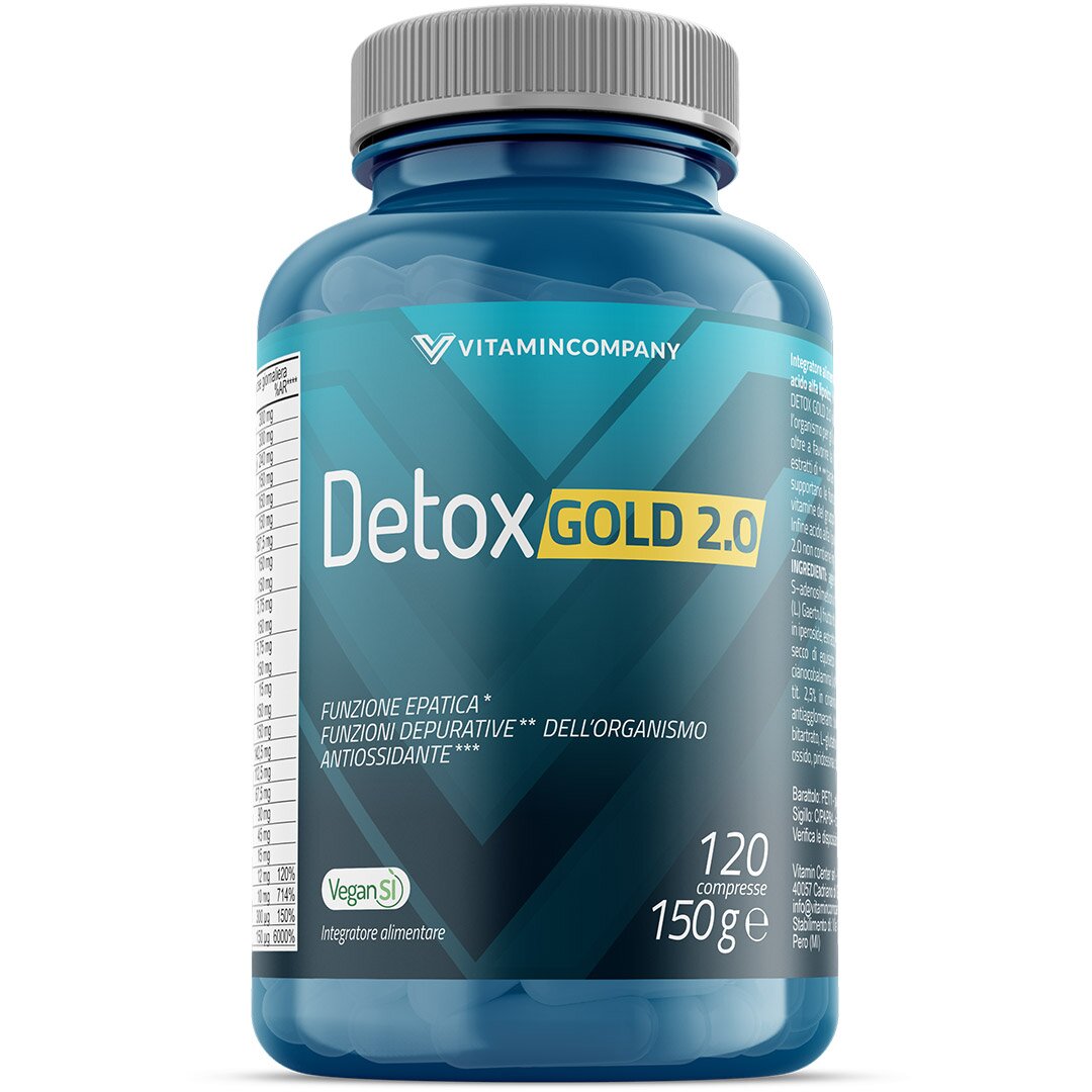 Detoxgold 2.0 120 compresse