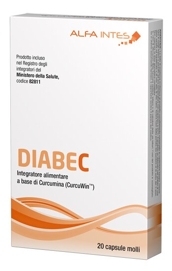 Diabec 20 capsule molli Integratore Curcumina