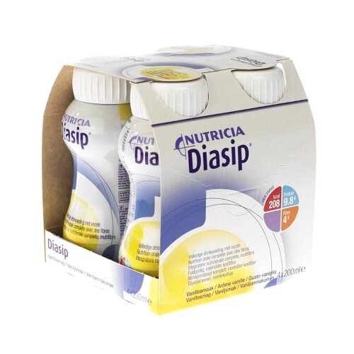 Diasip vaniglia 200 ml 4 pezzi