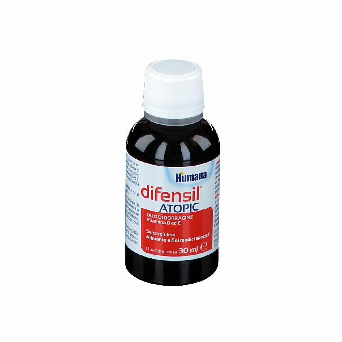 Humana difensil atopic olio borragine dermatite atopica 30 ml