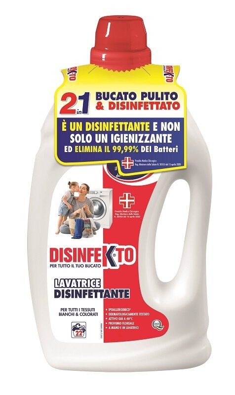 Disinfekto detersivo lavatrice 1320 ml