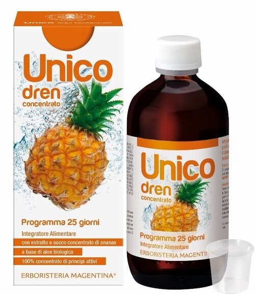 Dren ananas unico 250 ml