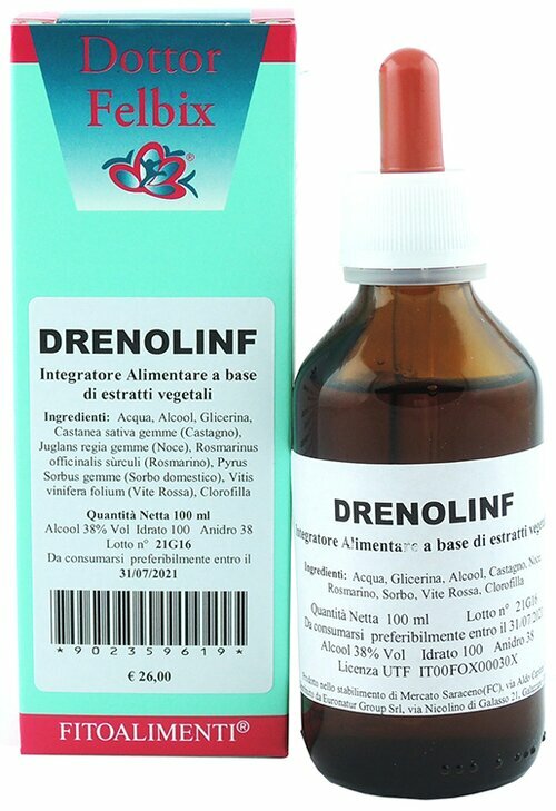 Drenolinf gocce 100ml