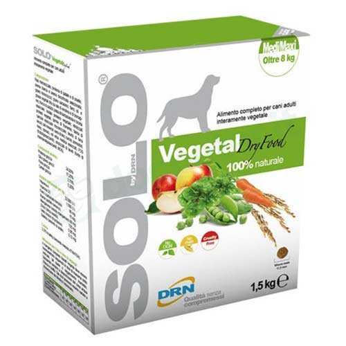 Drn Solo Vegetal Dry Food Mangime Secco Cani 1,5 Kg