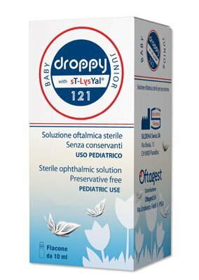 Droppy 121 multidose 10 ml soluzione oftalmica senza conservanti uso pediatrico