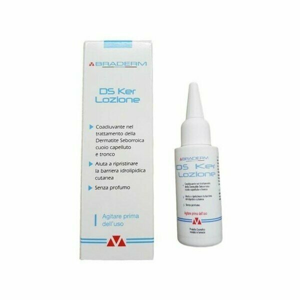 Ds ker lozione 50 ml braderm