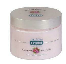Dsm mon platin burro corpo anti eta' fiori di rose e rosa canina 300 ml