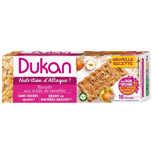 Dukan expert biscotto crusca avena/nocciola 225 g