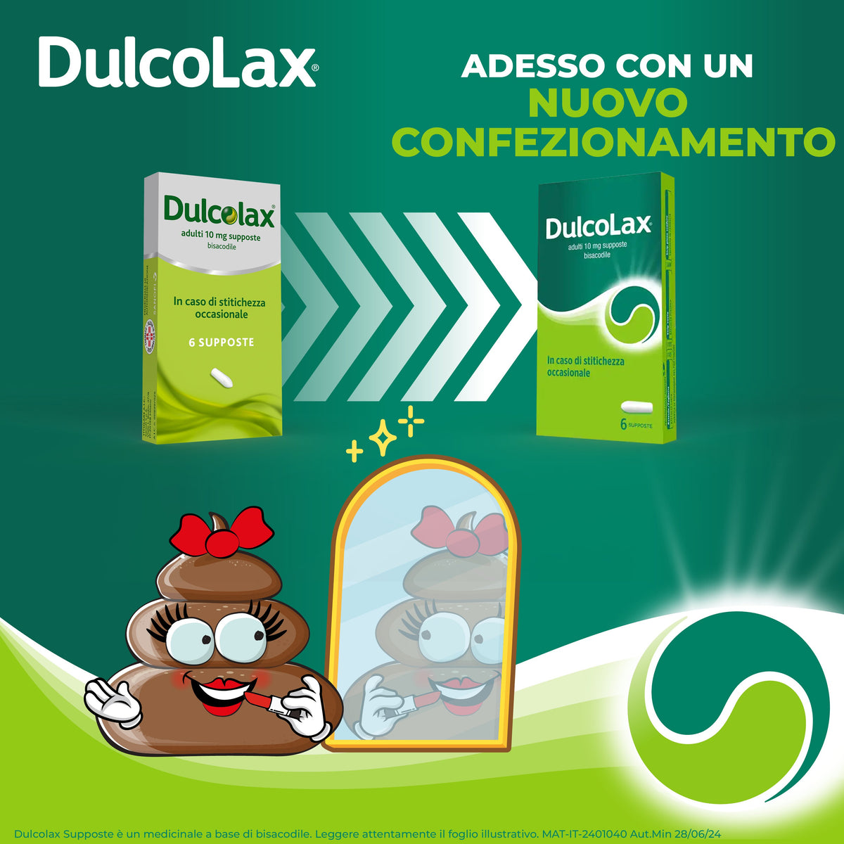 Dulcolax Adulti 10 mg 6 Supposte Lassative