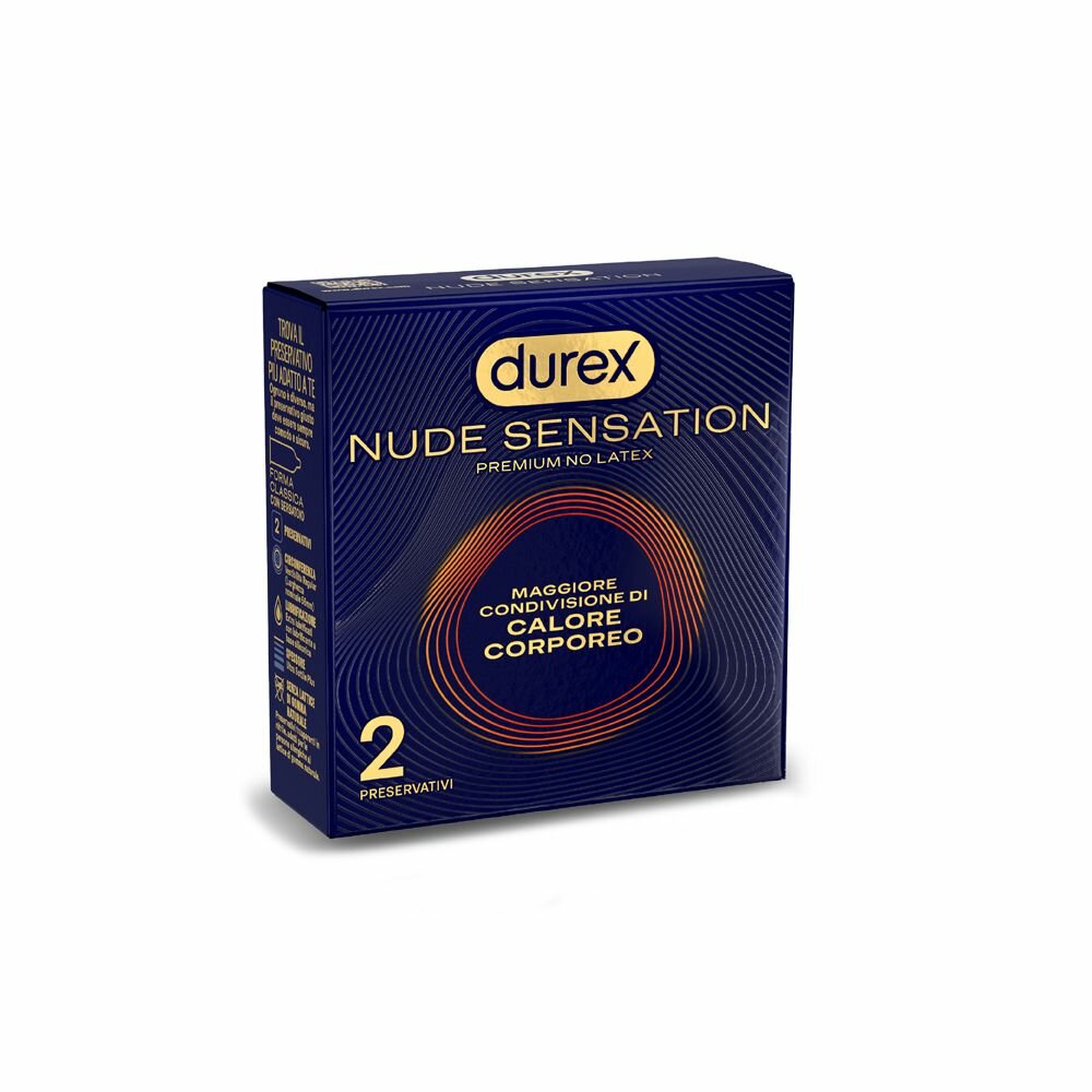 Durex nude sensation 2 preservativi