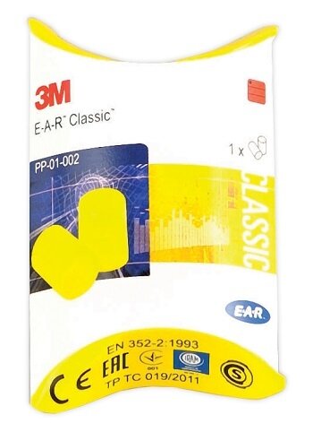 Ear tappo auricolare in spugna 2 pezzi