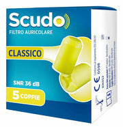 Earplug scudo classic 5 coppie