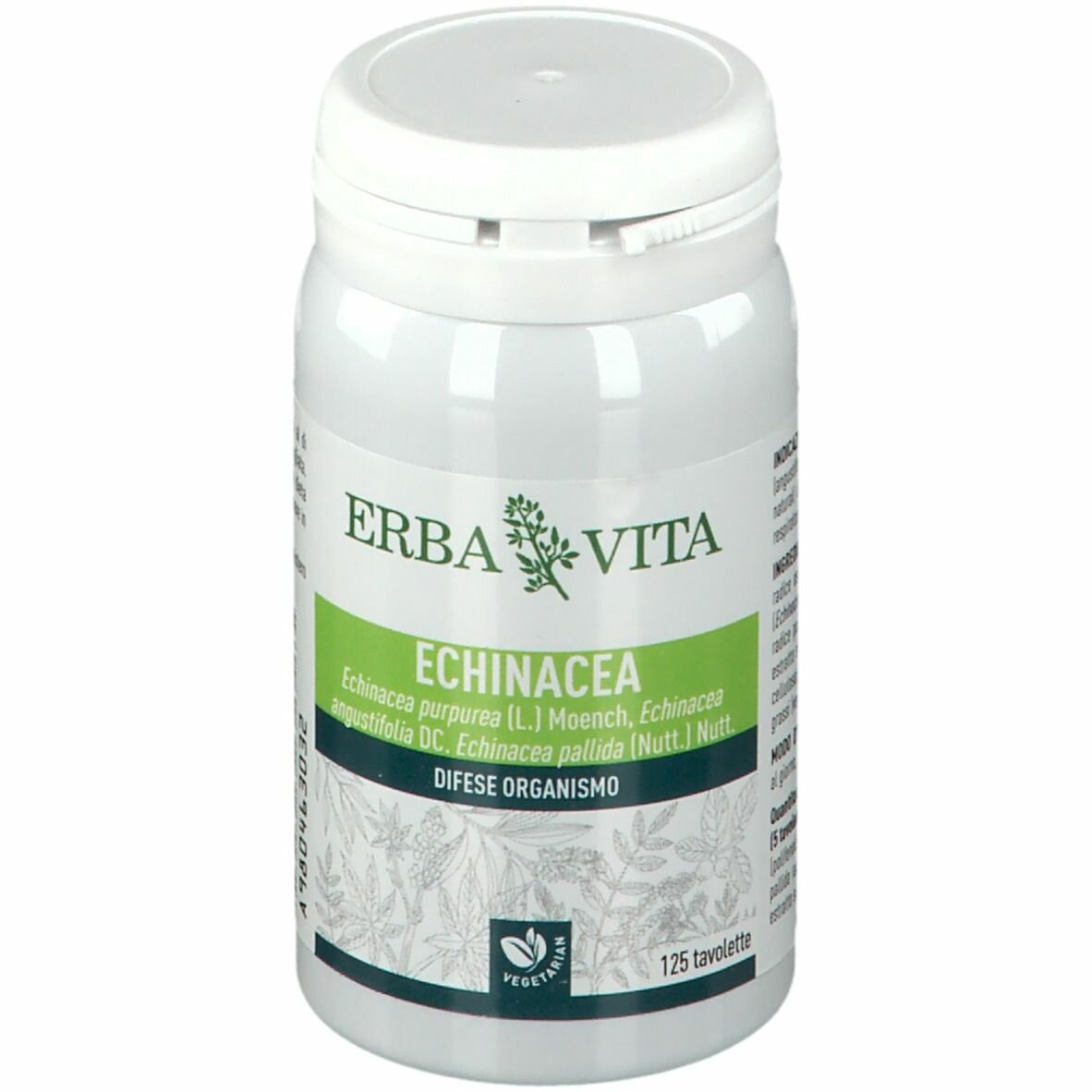 Echinacea 125 tavolette