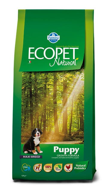 Ecopet natural puppy maxi 12kg
