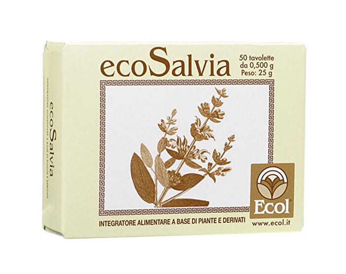 Ecosalvia 50 tavolette
