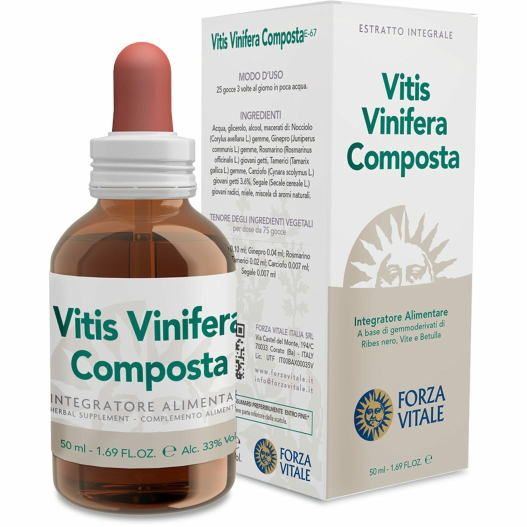 Ecosol vitis vinifera composta gocce 50  ml