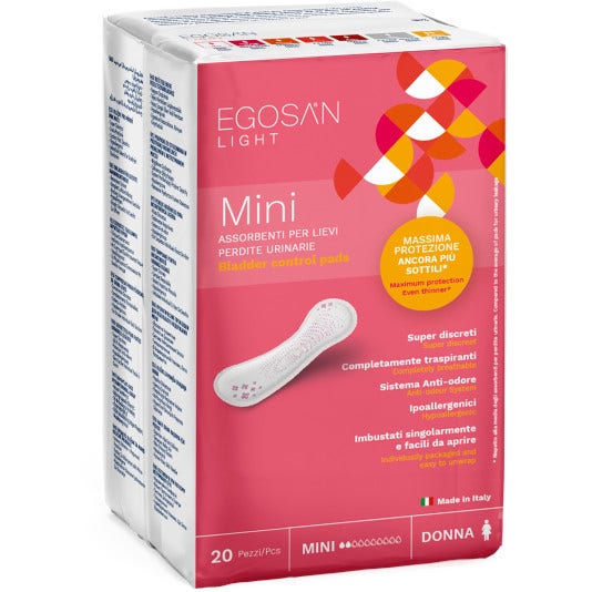 Egosan light lady mini 20 pezzi