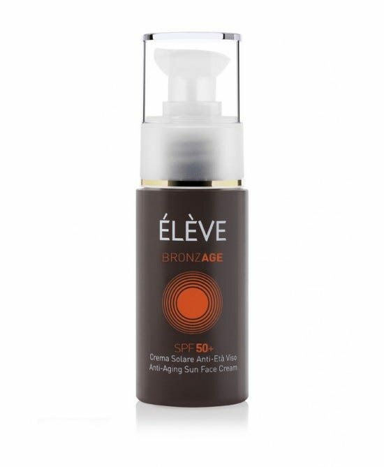Eleve bronzage crema solare anti eta' viso spf 50+ 50 ml