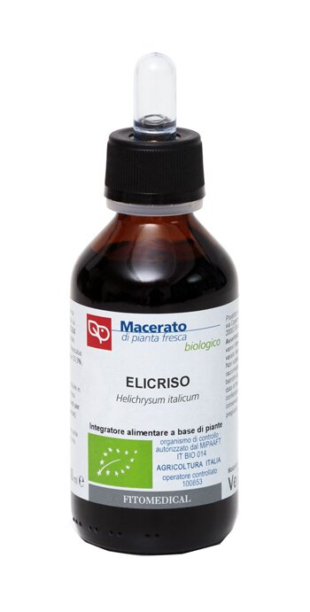 Elicriso tintura madre bio 100 ml
