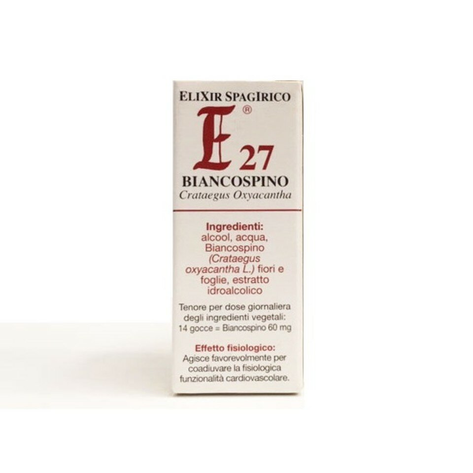 Elixir spg e27 biancospino 10m