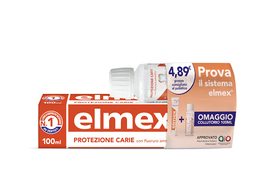 Elmex Dentifricio Protezione Carie + Collutorio 100 ml