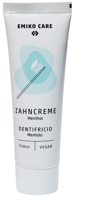 Emiko care dentifricio mentolo 75 ml