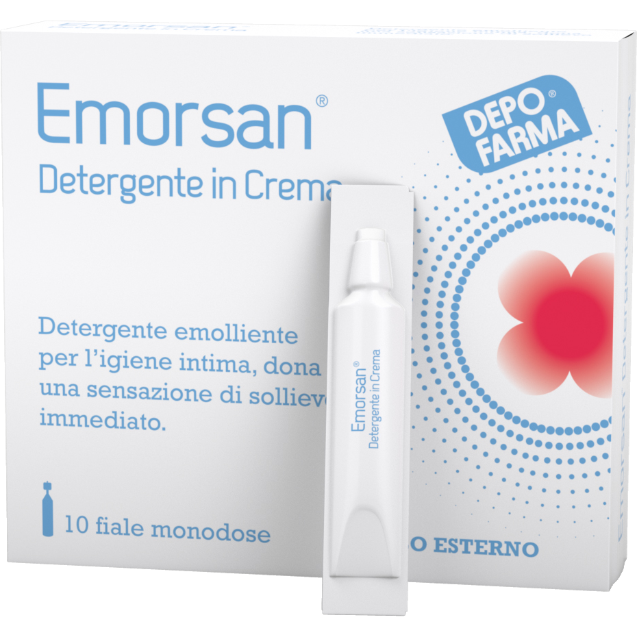 Emorsan detergente crema 10 fiale da 3,5 ml