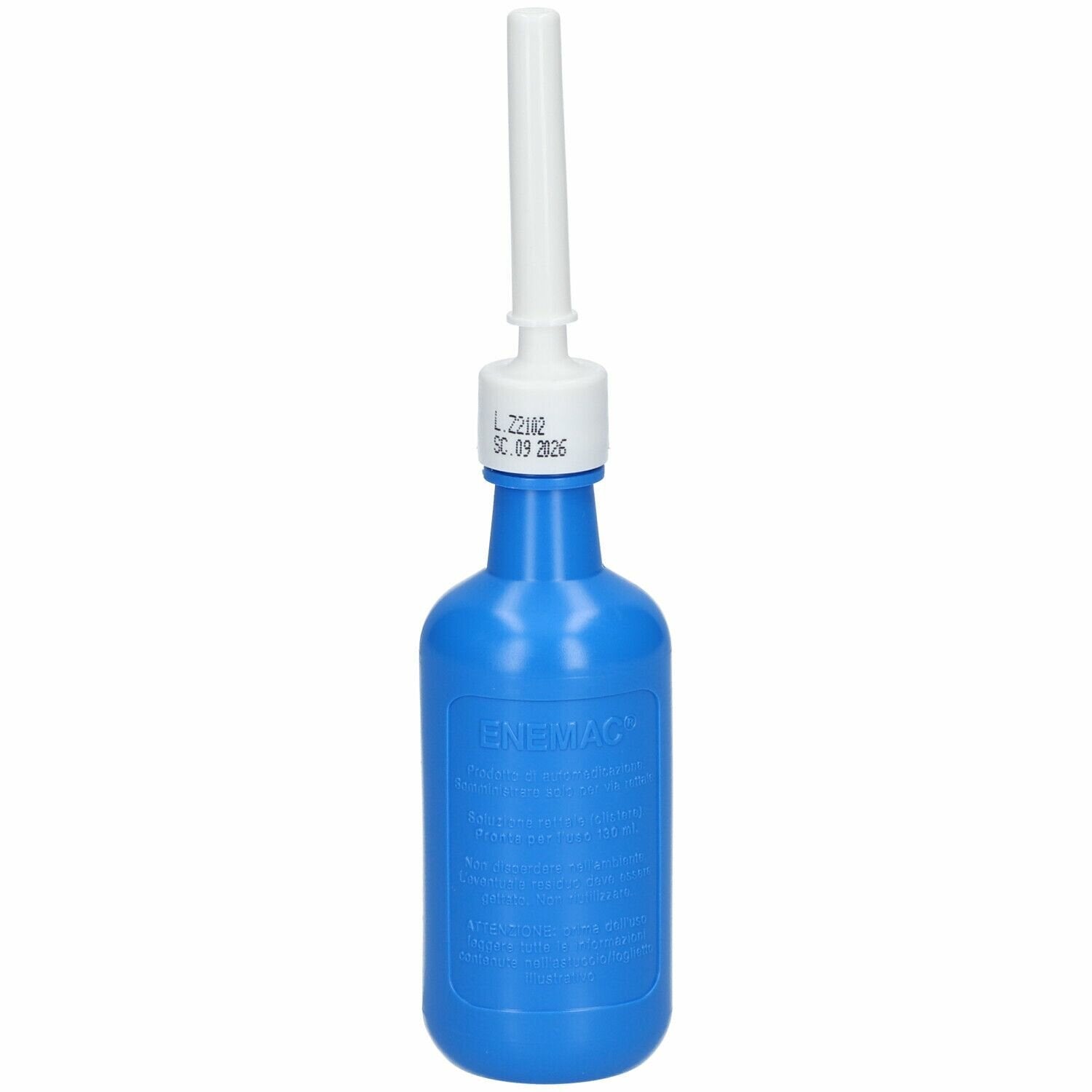 Enemac 1 clistere rettale 130 ml 16,1 g/100 ml + 6 g/100 ml 