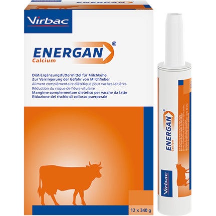 Energan calcium 12 tubi siringhe