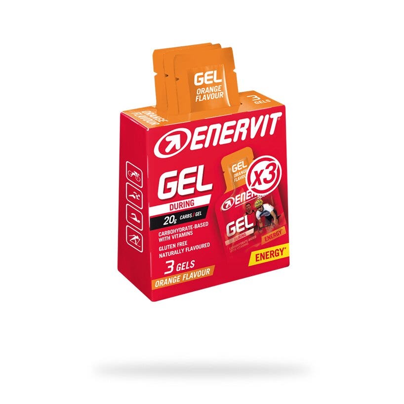 Enervit gel arancia astuccio da 3x25ml