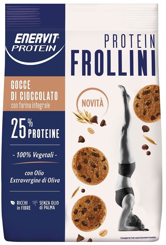 Enervit protein frollini gocce cioccolato 200g