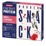 Enervit protein snack melograno riso soffiato vegetale 8 barrette 27 g