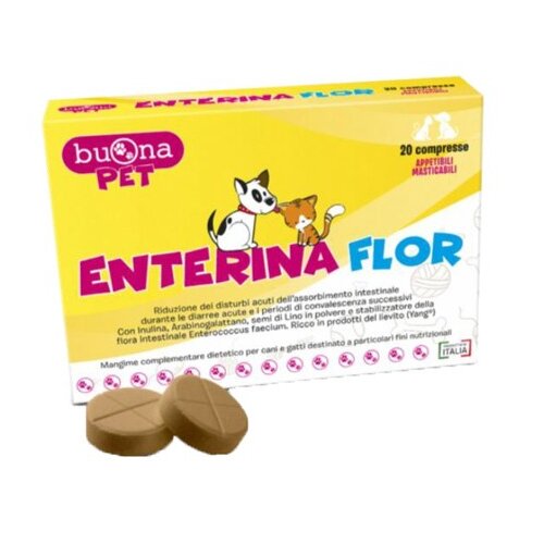 Enterina flor 20 compresse