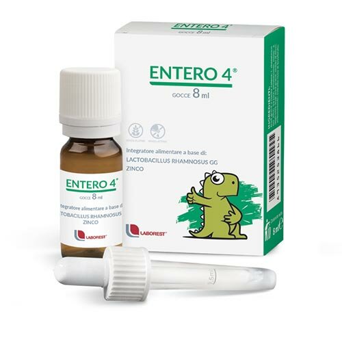 Entero 4 Gocce Integratore Fermenti Lattici 8 ml
