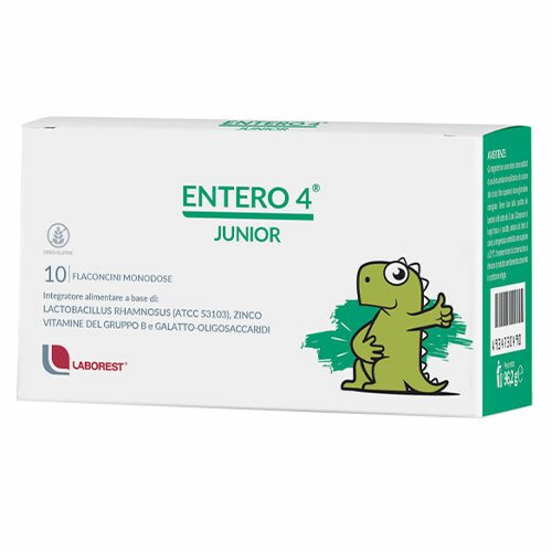 Entero 4 Junior Integratore Fermenti Lattici Bambini 10 Flaconcini