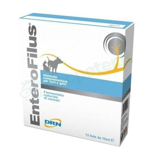 EnteroFilus Mangime Liquido Cane E Gatti 12 Fiale da 10ml