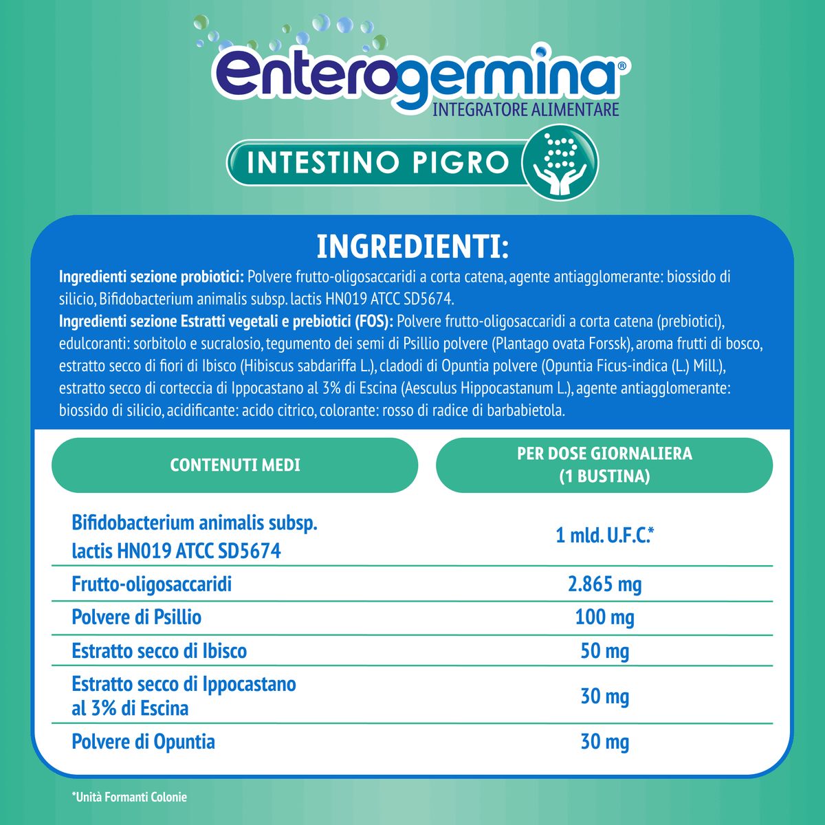 Enterogermina int pigr 20 Bustine