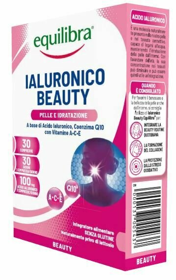 Equilibra ialuronico beauty 30 compresse
