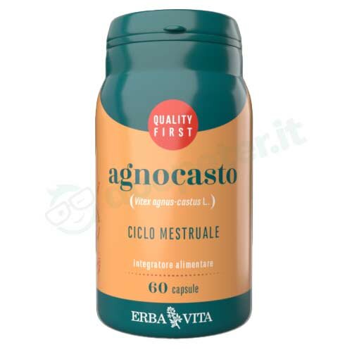 Erba Vita Agnocasto Integratore Ciclo Mestruale 60 capsule