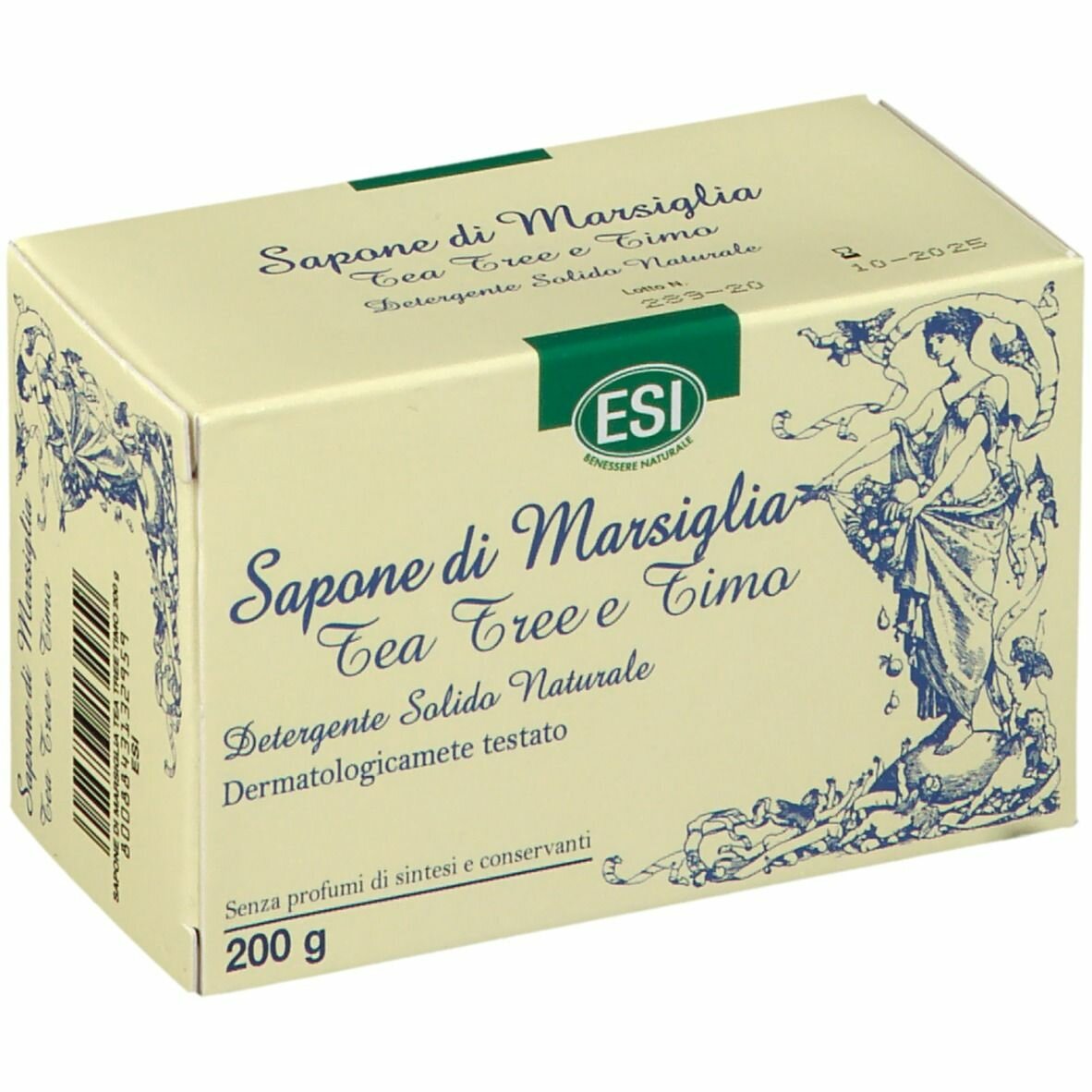 Esi sapone marsiglia tea t200g