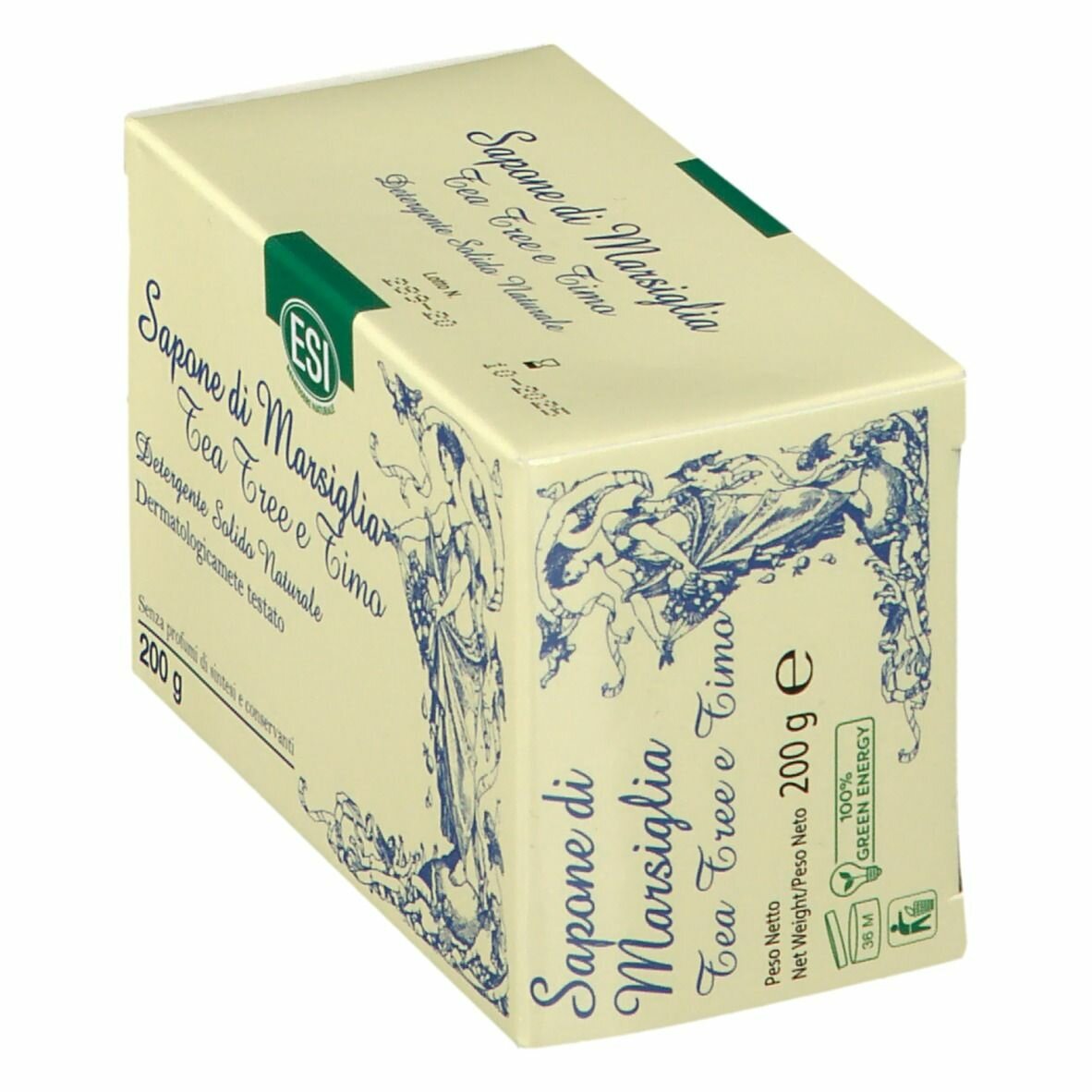 Esi sapone marsiglia tea t200g