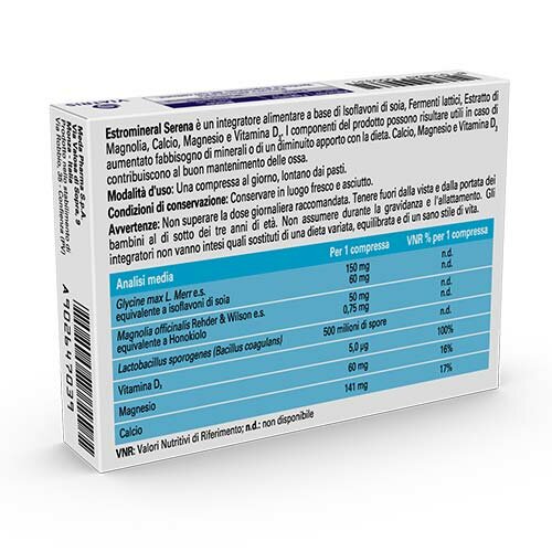 Estromineral serena per la menopausa 20 compresse