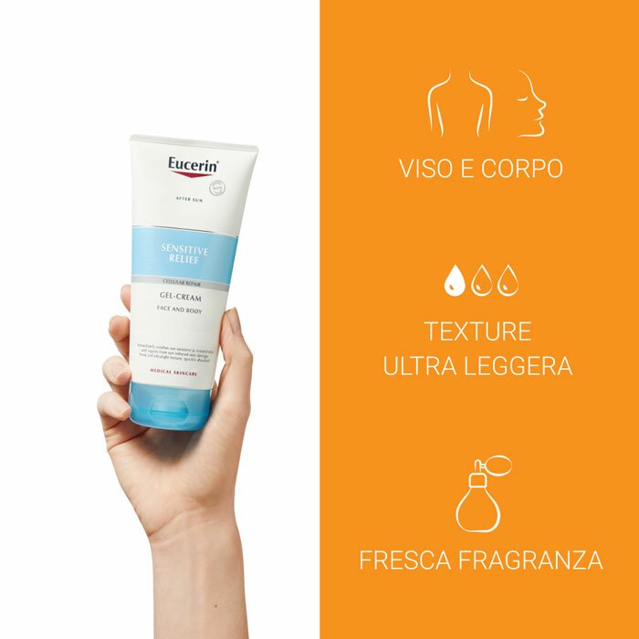 Eucerin After Sun Doposole Lenitivo Viso e Corpo 200 ml