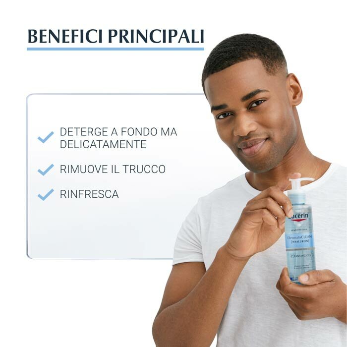 Eucerin dermatoclean gel detergente 200 ml