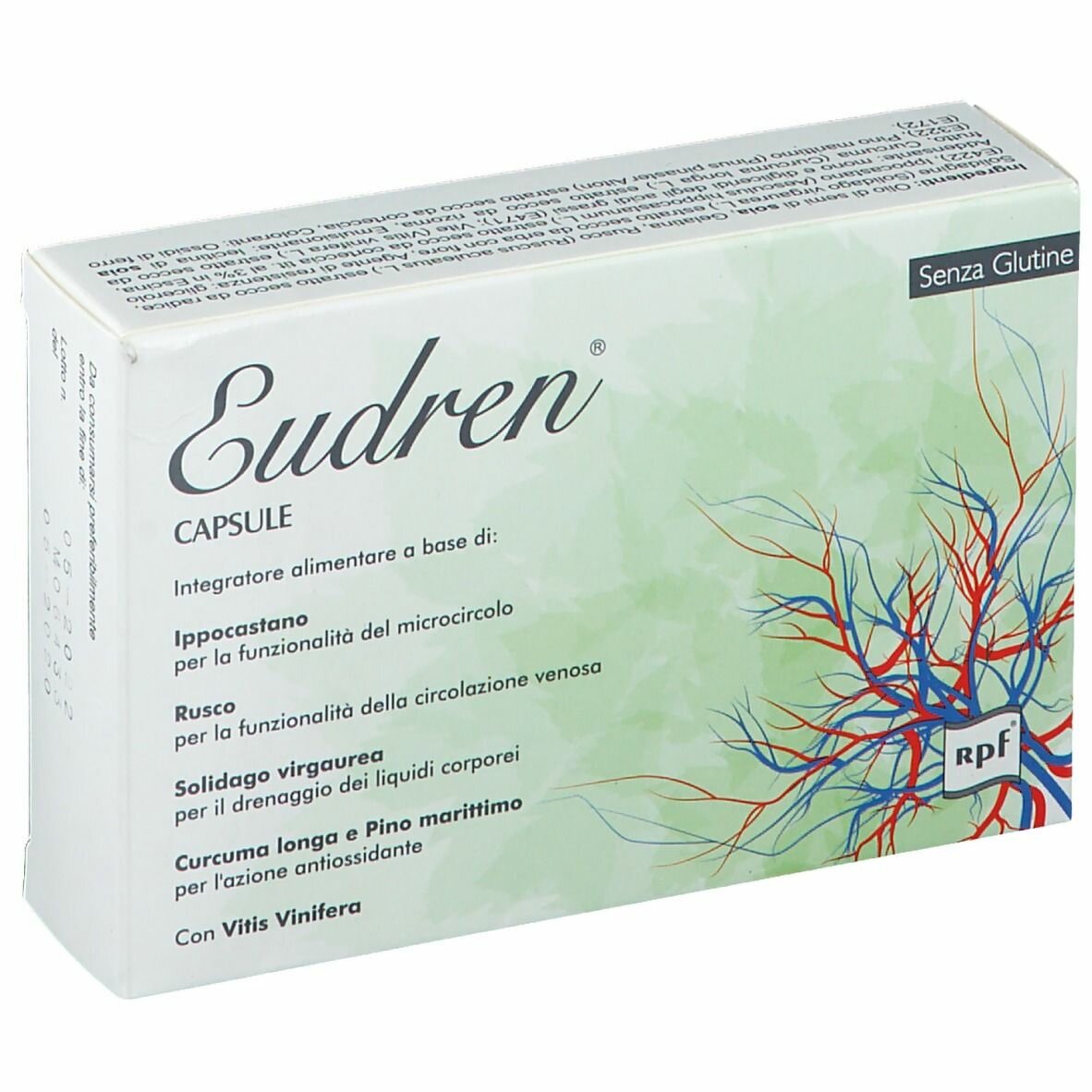 Eudren integratore per microcircolo 30 capsule
