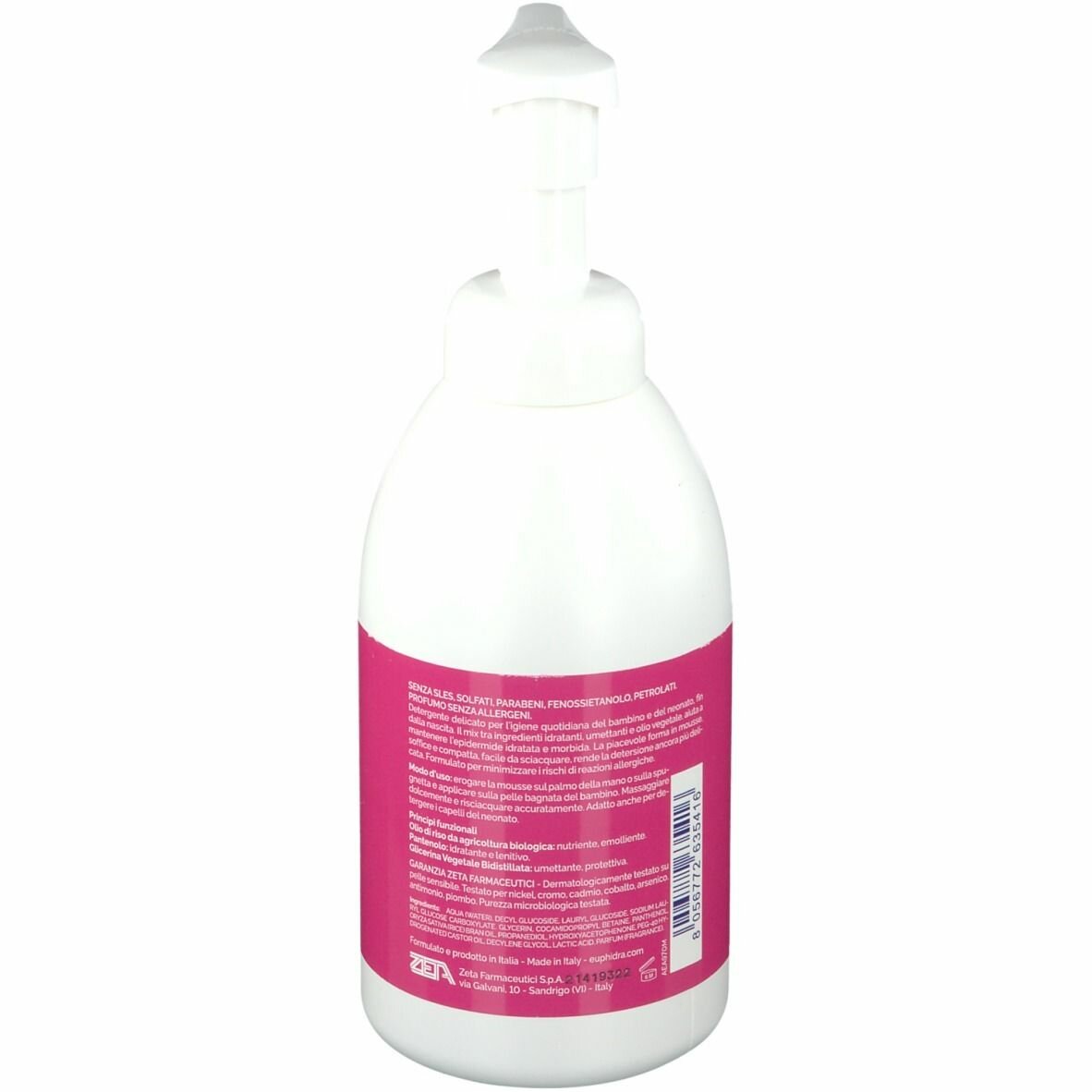 Euphidra amidomio mousse bagne