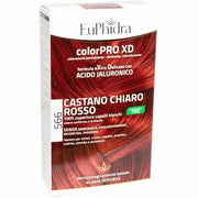 Euphidra colorpro gel colorante capelli xd 566 sangria 50 mlin flacone + attivante + balsamo + guanti
